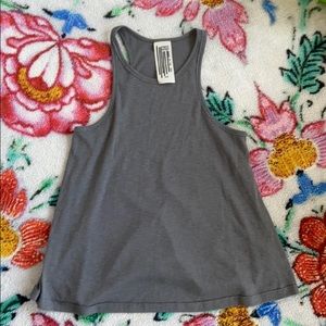 Free People Grey Tank